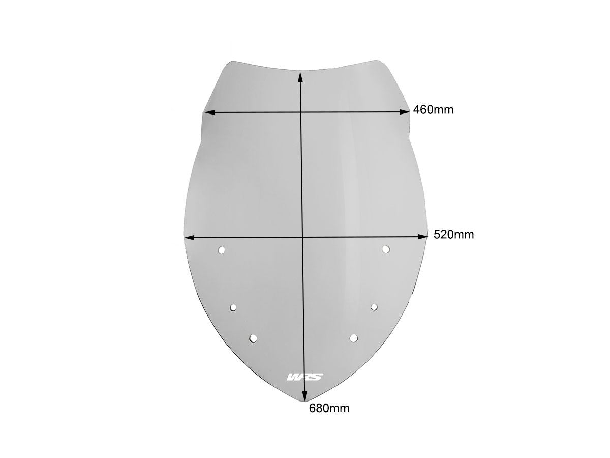 WRS Windscreen Tour BMW R1200rt Smoke Bm039f
