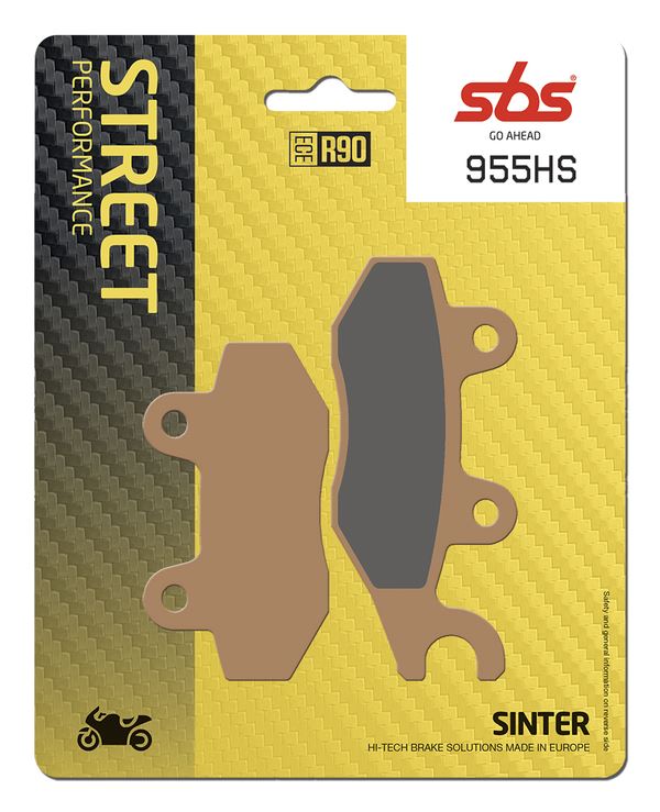Sbs SI Offroad Sintered Brake Pads For Kawasaki Z 400 2018-2026 955HS