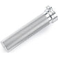 Biltwell Whiskey Throttle Tube 1" - Silver V-Twin Motorcycle