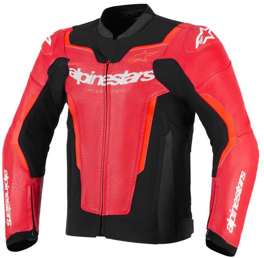 ALPINESTARS GP Force Airflow v2 Leather Jacket Red