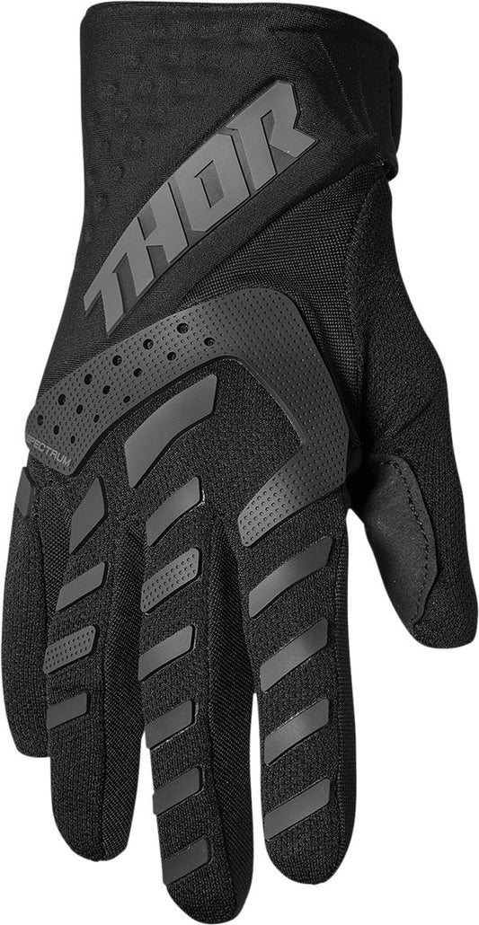 THOR Youth Spectrum MX Motorcross Gloves Black 2023 Model