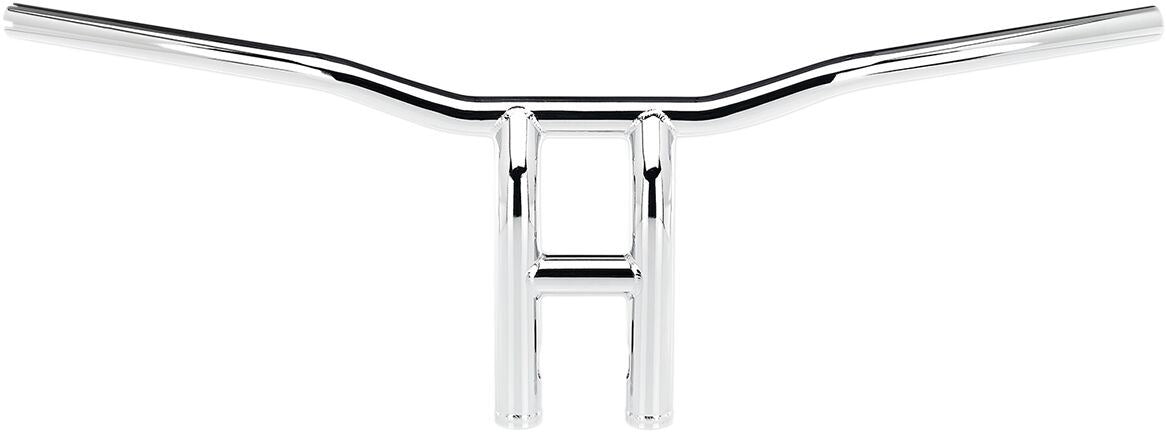 Biltwell 1" T-Bar Handlebar 10" Rise 30" Width Notched For Throttle 6260-1055