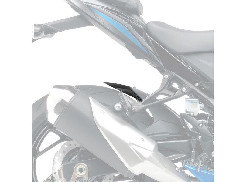 PUIG Rear Mudguard Extender Matt Black for Suzuki GSX S 750 17-21 9901J