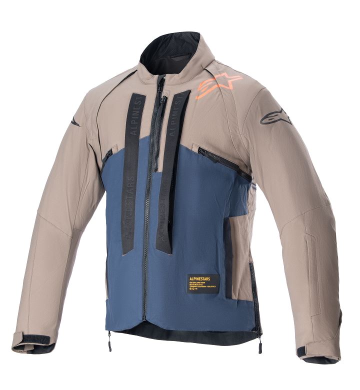 Alpinestars Techdura Jacket Black Blue Cream