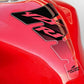 PUIG Spirit Tank Pad w/ Model Logo Black for Yamaha YZF R1 98-18 4219N