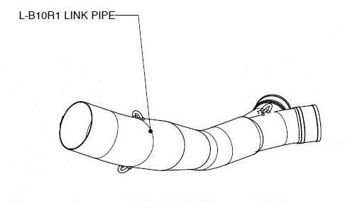 Akrapovic Mid Link And Y Pipe SS Silver For Kawasaki Z 750 07-12 L-K7SO2