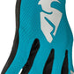 THOR Women's Sector MX Motorcross Gloves Aqua/Black/White 2023 Model