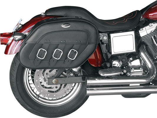 Saddlemen S4 Drifter Rigid-Mount Quick-Detach Slant Saddlebags (3501-0232)