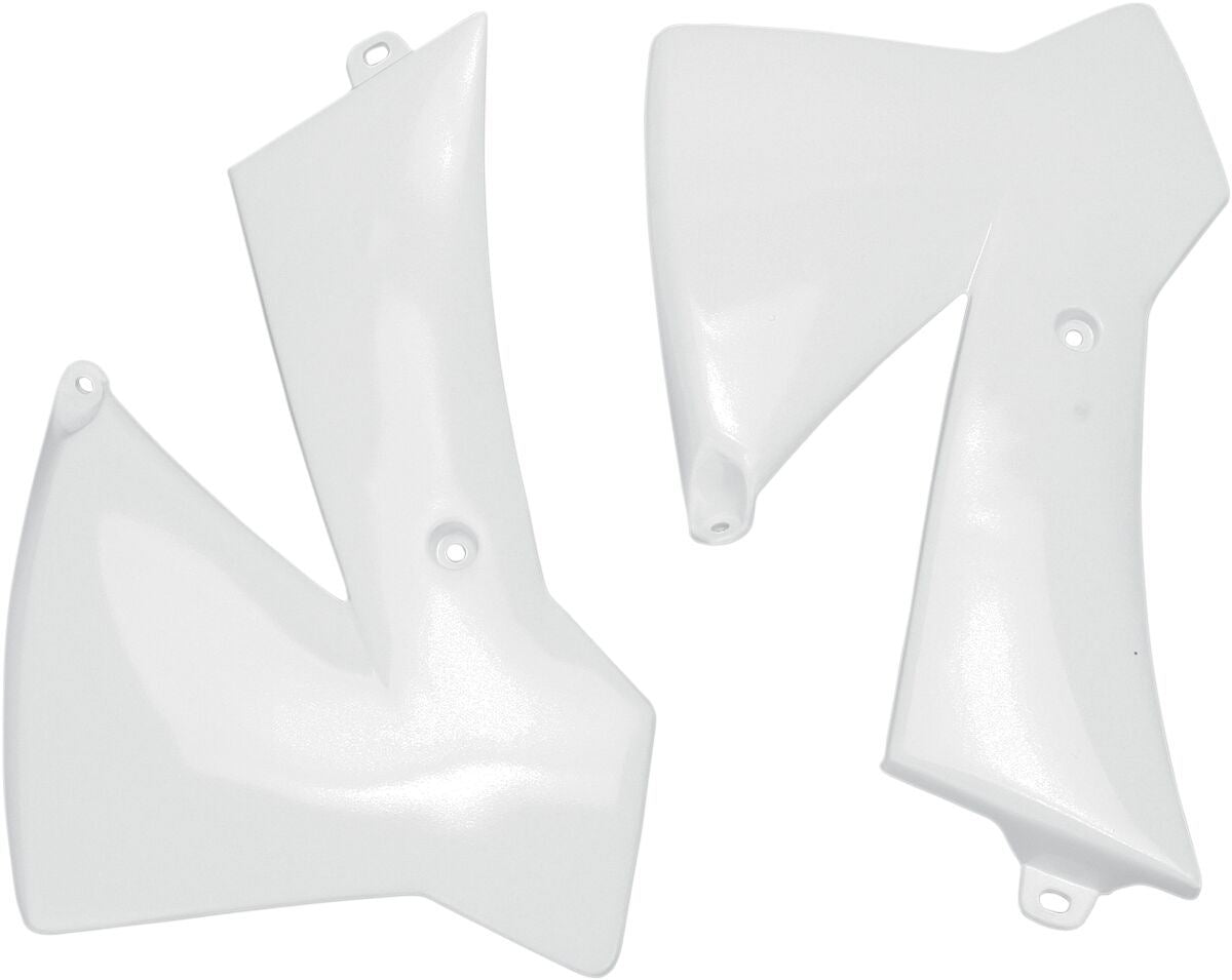 UFO RADIATOR COVERS KTM 65SX WHITE KT03072-047