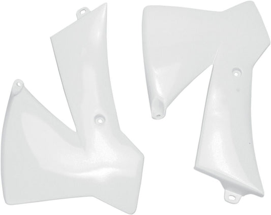UFO RADIATOR COVERS KTM 65SX WHITE KT03072-047