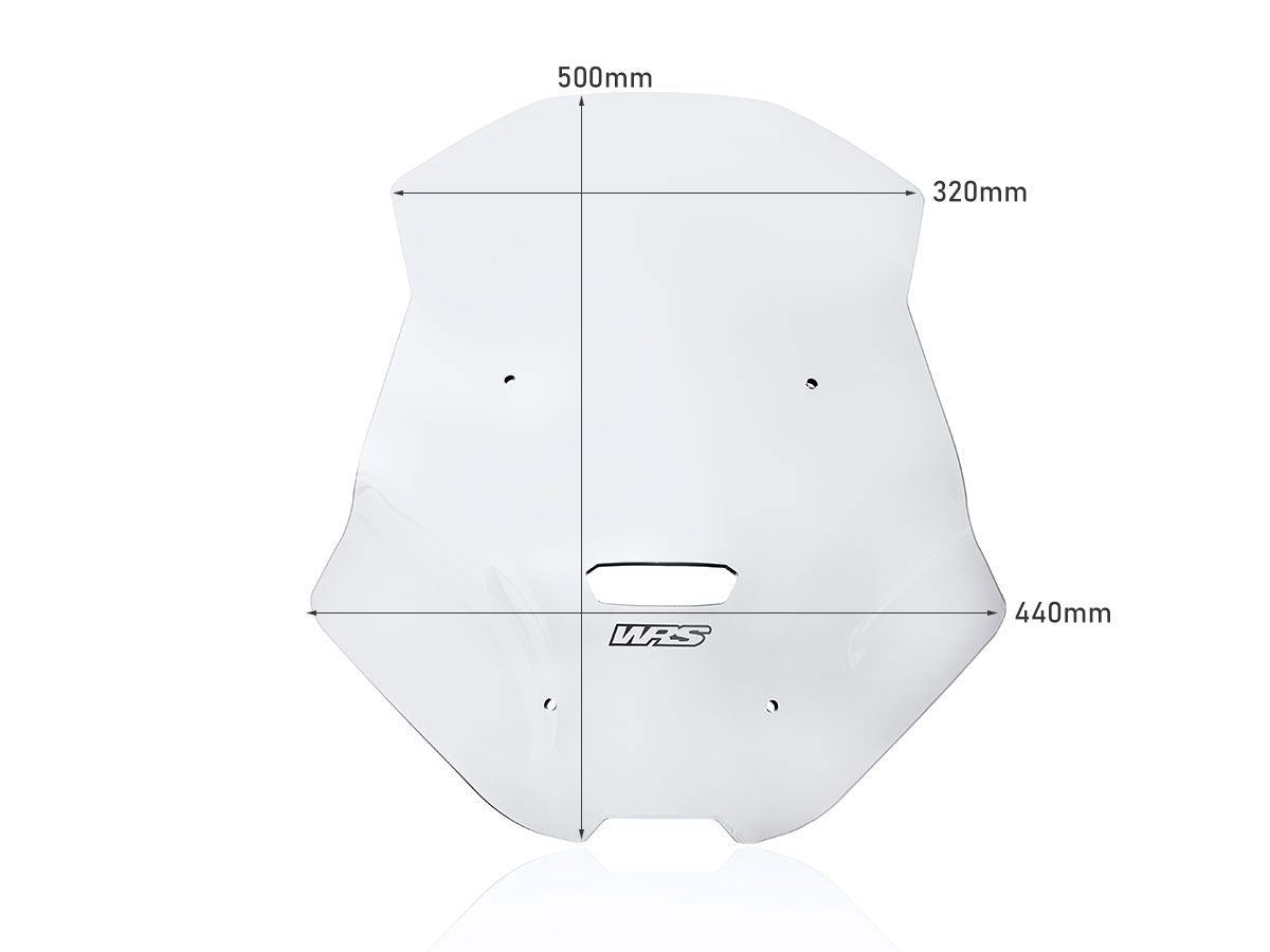 WRS Windscreen Sport Honda Adv350 Clear Ho057t