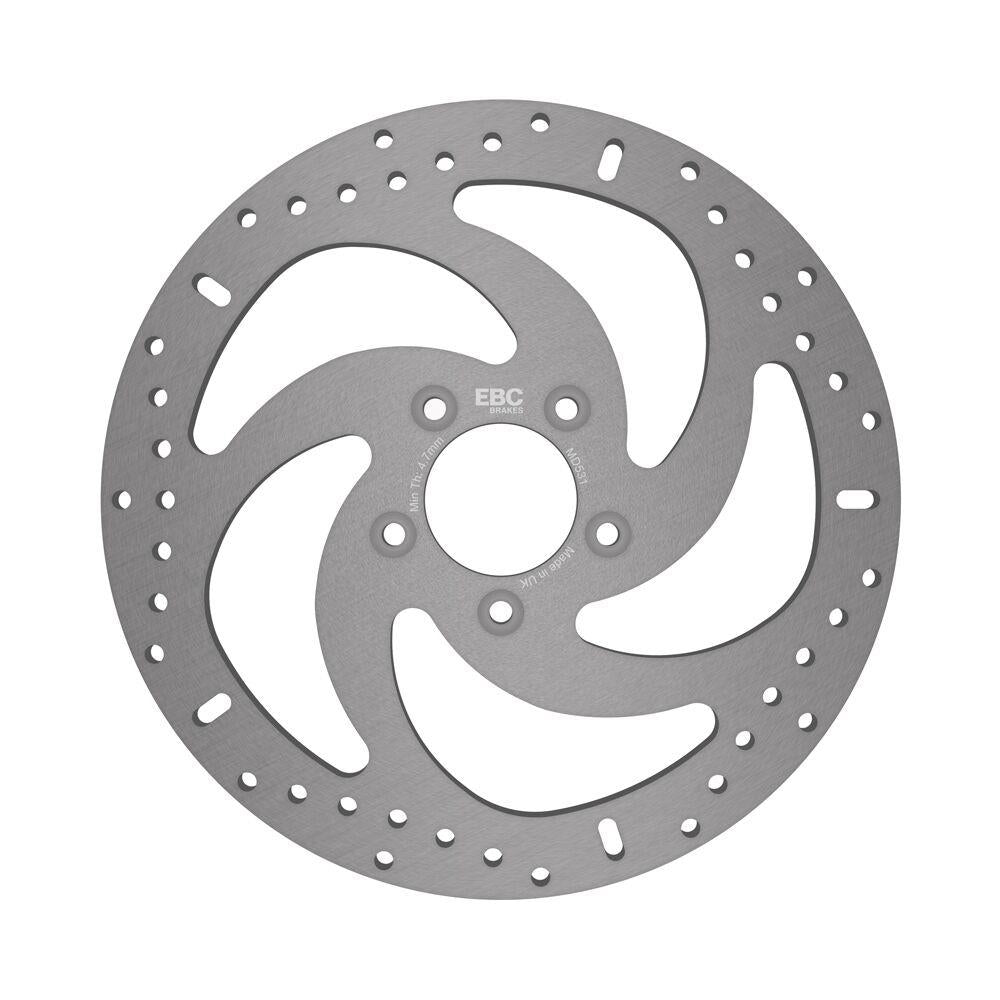 EBC Round Fixed Brake Rotor For Harley Davidson XG 500 2015 MD531