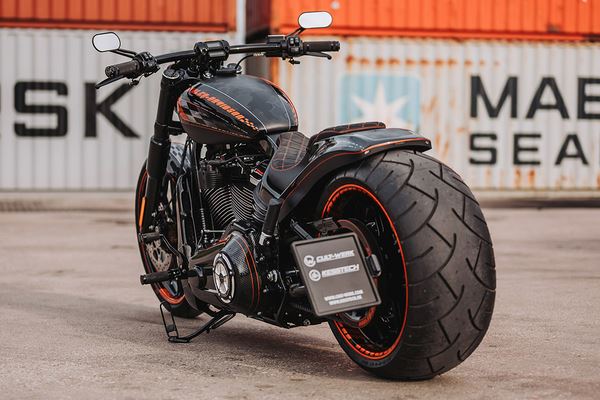 Cult Werk Rear Conversion Kit Race For Harley FXBR 1923 2018-2023 HD-BRO049