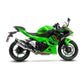 Leovince Muffler Lv-14r For Kawasaki Ninja 500 19-24 Matte Silver Stainless Steel 15607
