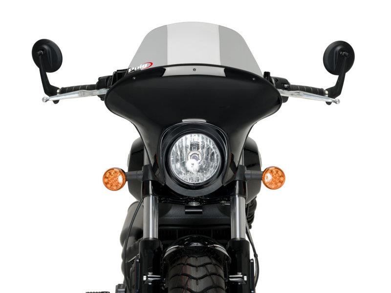 PUIG Batwing Touring Screen Light Smoke for Indian Scout Bobber 18-25 21074H