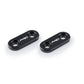 PUIG Mirror Screw Caps Black for Yamaha XJ6 Diversion/YZF R1 09-16 3855N