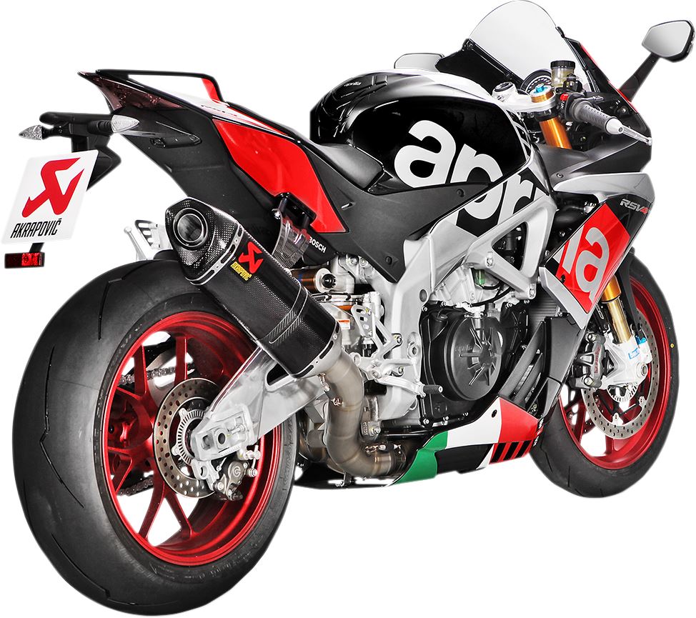 Akrapovic Evoloution Evollution Line Exhaust System TI For Aprilia RSV4 1100 ABS 15-20 S-A10E8-RC