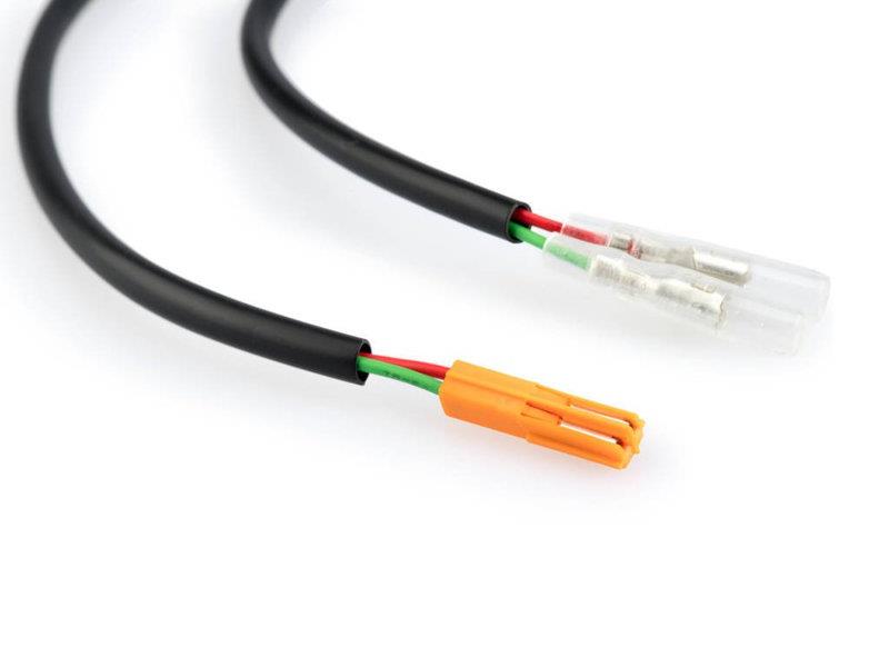 Puig Number Plate Wiring Extension Kit Type 13 180mm Black 6294V