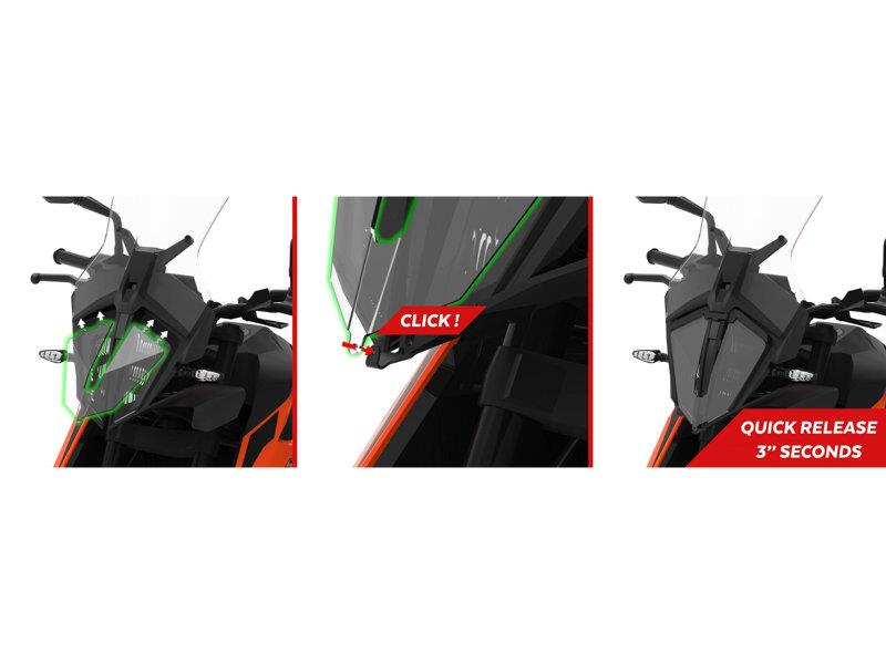 Puig Headlight Protector Clear 21023R
