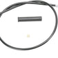 Drag Specialties Black Vinyl Cable For Harley FLHR 1584 1996-2007 Black 4332100B