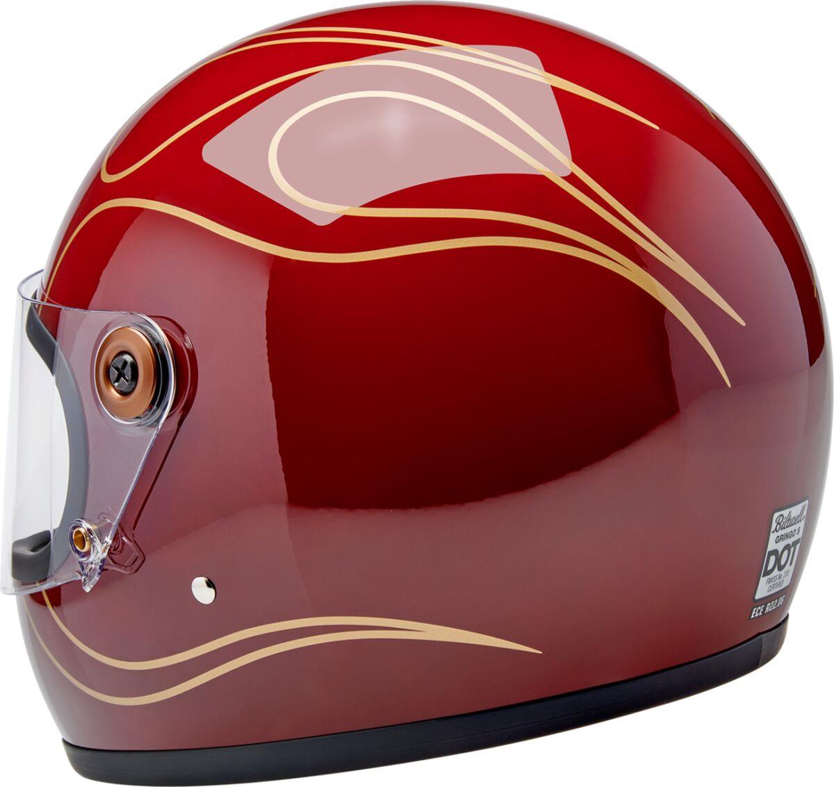 BILTWELL Gringo S Helmet RD FLM 2025 Model