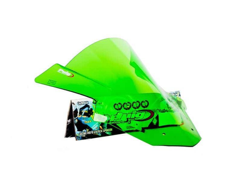 PUIG Z-Racing Screen Green for Kawasaki ZX-10R 11-15 5603V
