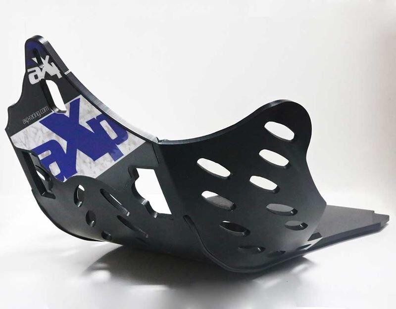 AXP Racing Skid Plate For Yamaha WR 250 F 2007-2010 6mm HDPE Black AX6078