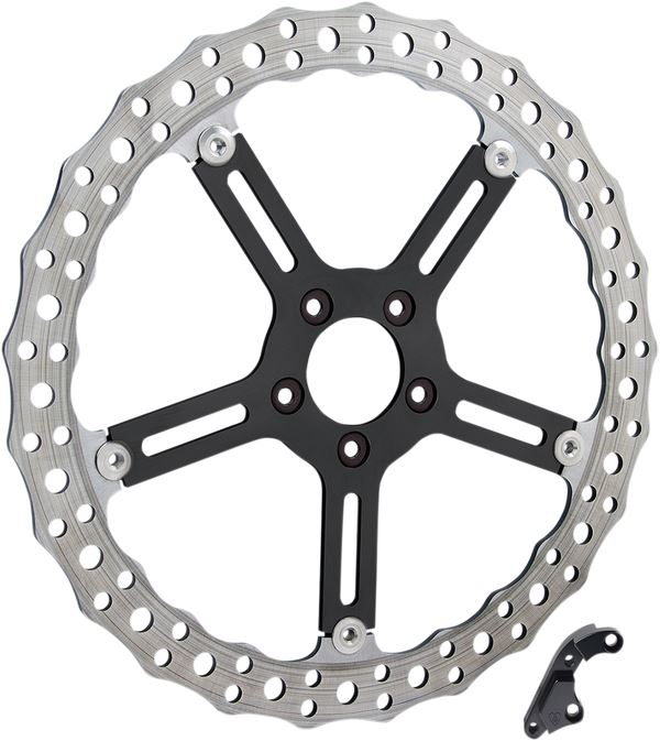 Arlen Ness Big Brake Jagged Floating Rotor Kit For HD FLSB 1750 06-19 02-995