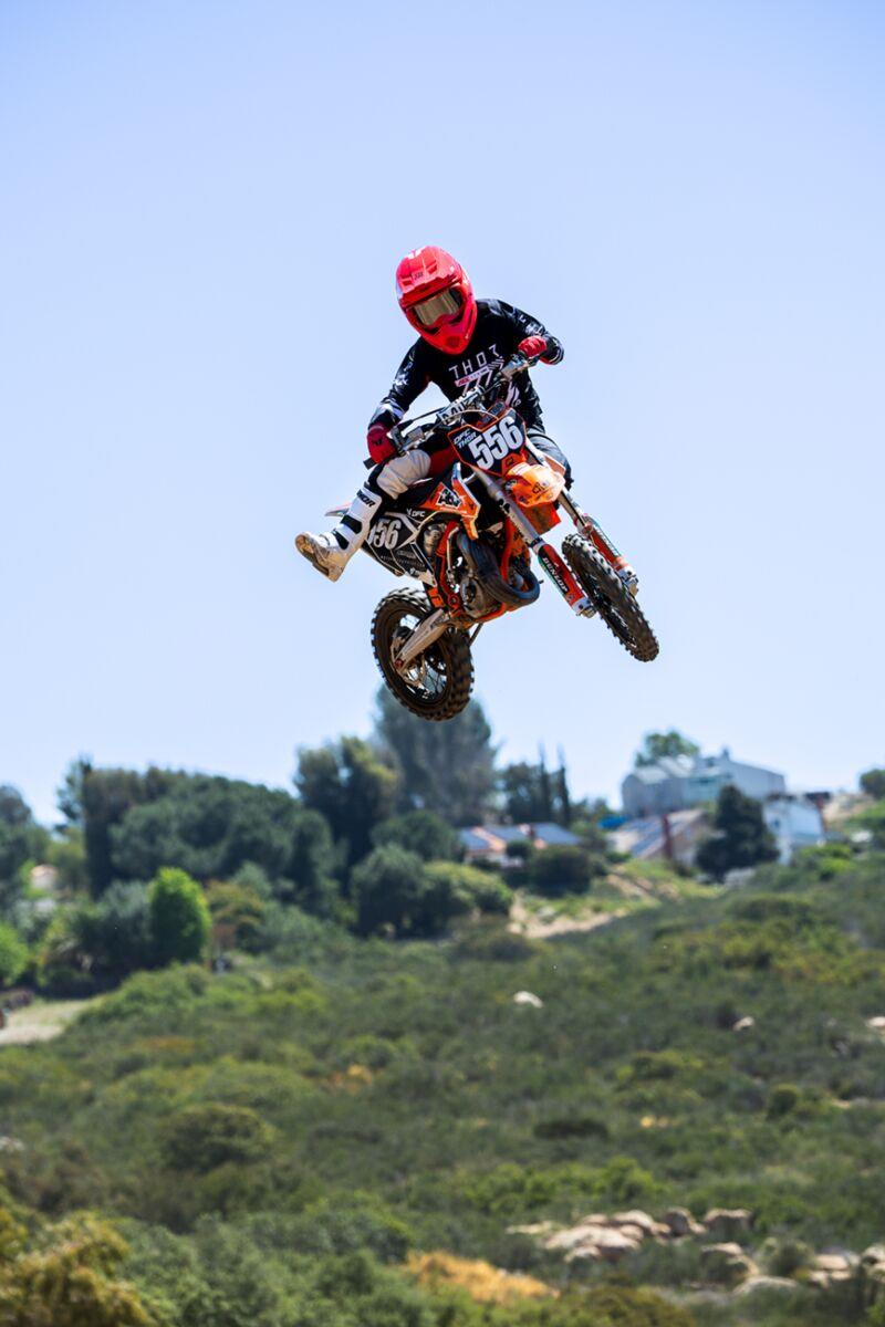 THOR Launchmode Futura Pants Red/Black