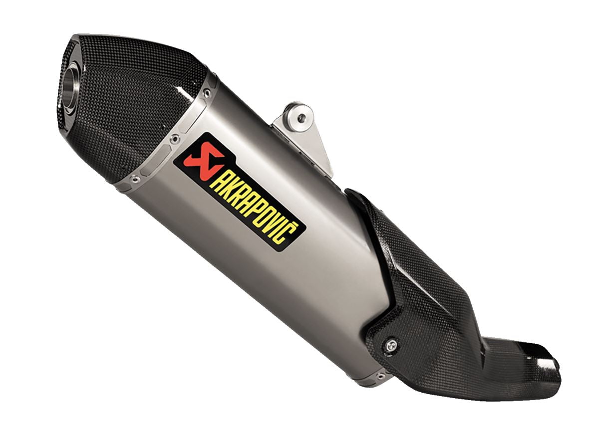 Akrapovic Slip-On Line Muffler TI For Ducati Desert X 950 22-24 S-D9SO19-HJAT