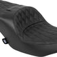 Drag Specialties Seat Black Vinyl For Harley Davidson FLHX 2024-2025 4715b
