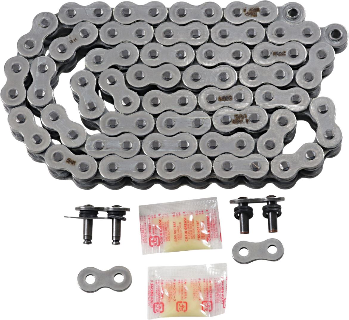 RK Motorcycle Drive Chain 520 MAX X 100L RXRING Natural 520MAXX100CLF