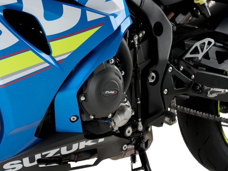 Puig Engine Cover Track for Championship Black 9658H