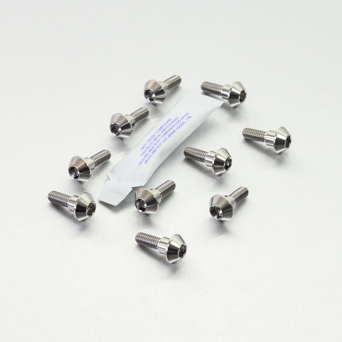 Pro Bolt Brake Rotor Mounting Bolt Kit For Yamaha YZF-R7 2003-2025 TI10DISCR1R6