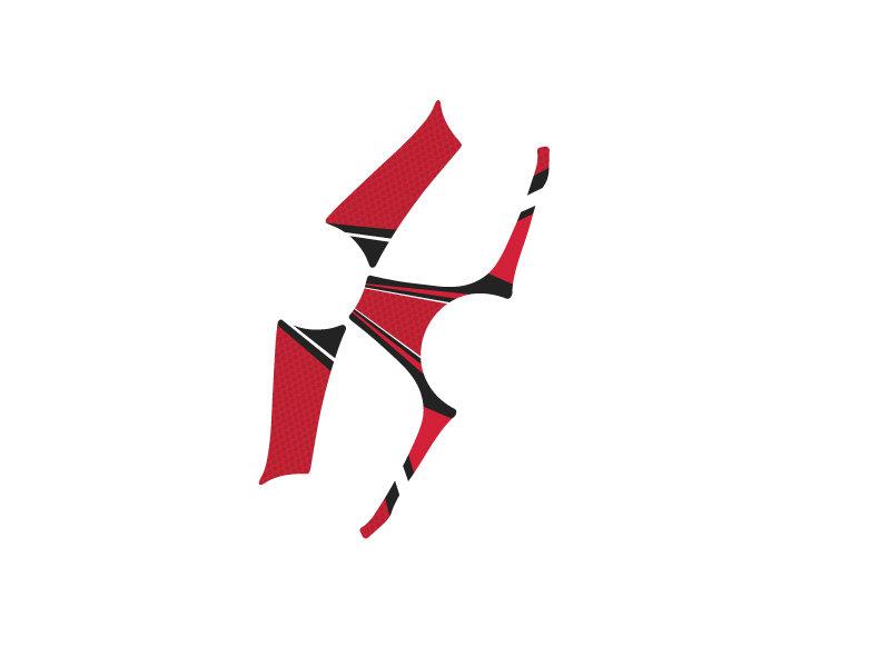 Puig Radikal Yoke Protector Red 21362N