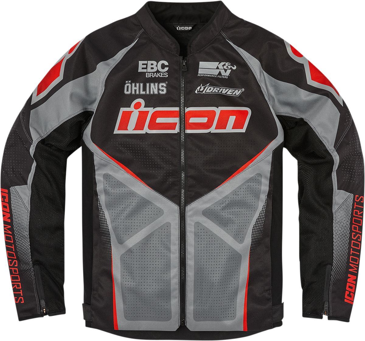 Icon Hooligan Ultrabolt Motorcycle Jacket Black
