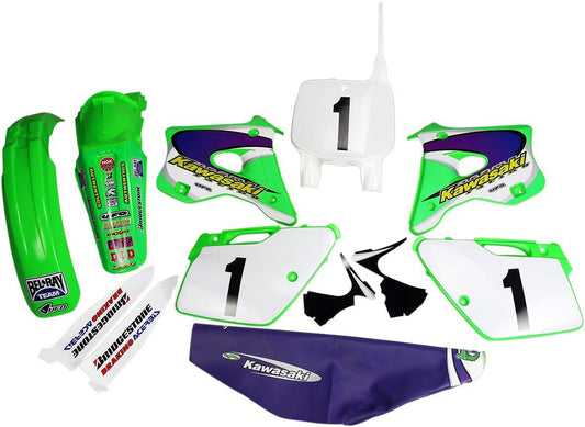 UFO Body Kit For Kawasaki Emig Team Usa KITKAWASAKI220