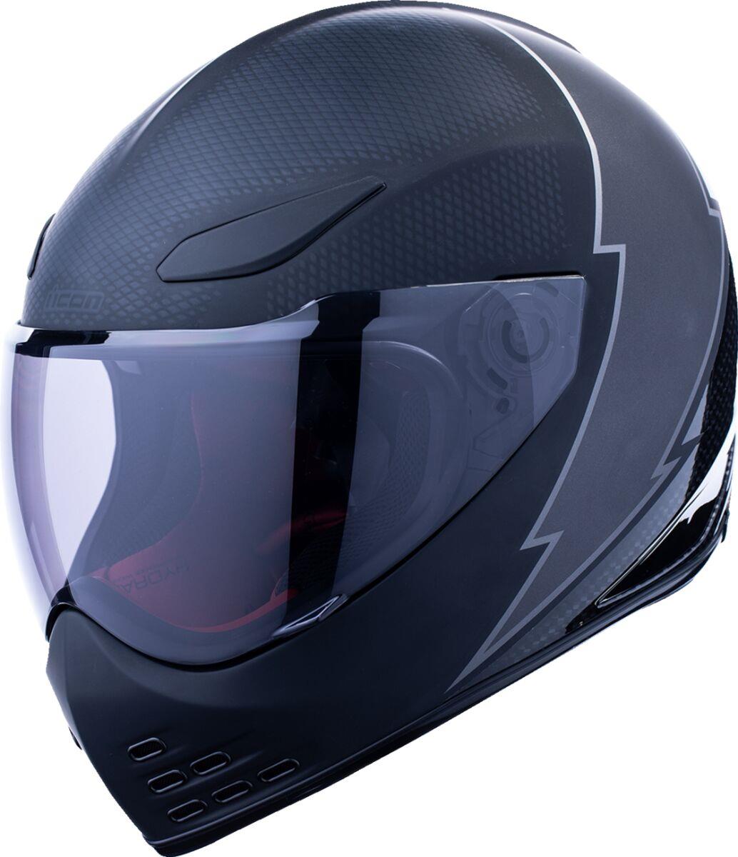 ICON Domain™ Black Motorcycle Helmet