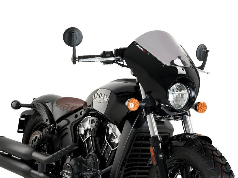PUIG Dark Night Screen Light Smoke for Indian Scout Bobber 18-25 21107H