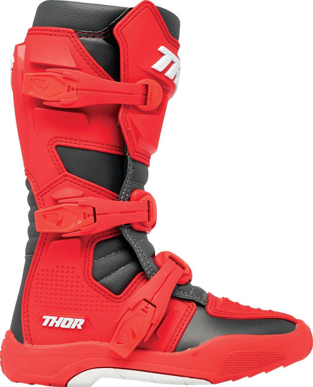 THOR Youth Blitz XR Boots Red