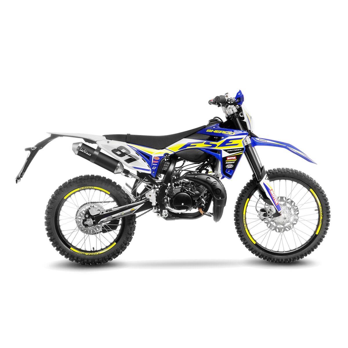 Leovince X-Fight Slip-On Muffler 2-Stroke For Sherco SM-R 50 2021-2024 17010B