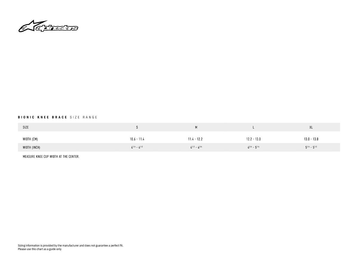 Alpinestars Bionic Flex Knee Protectors Red Black