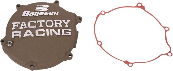 Boyesen Factory Clutch Cover For Kawasaki KX 125 M 2003-2007 CC-11AM