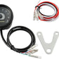 Daytona 9000RPM Black Meter Kit with Adapter & Voltmeter Velona60 Tachometer 88644