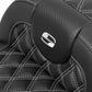 Saddlemen Roadsofa Lattice Stitch Seat For Harley Davidson FLTRXSE 1977 23-24 823-07-20605