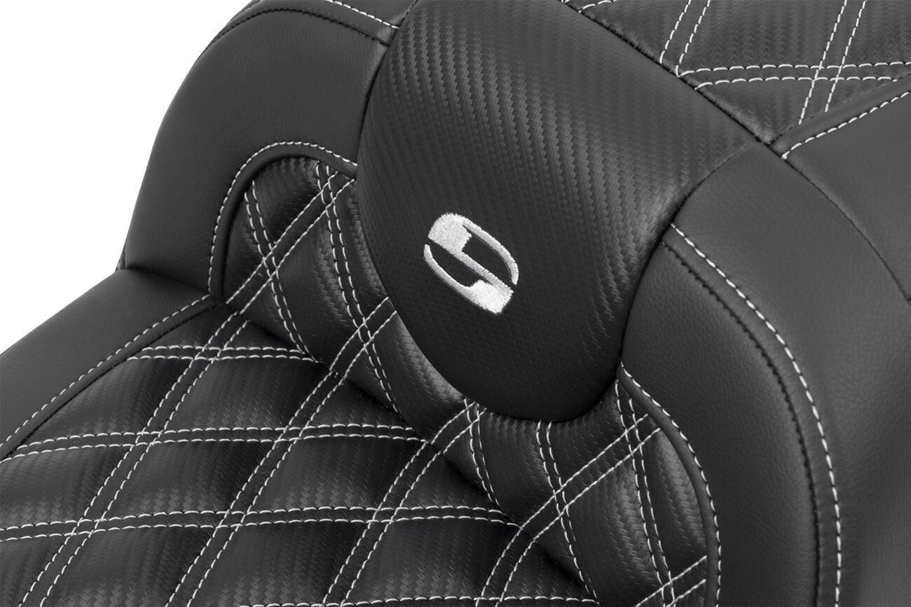 Saddlemen Roadsofa Lattice Stitch Seat For Harley Davidson FLTRXSE 1977 23-24 823-07-20605
