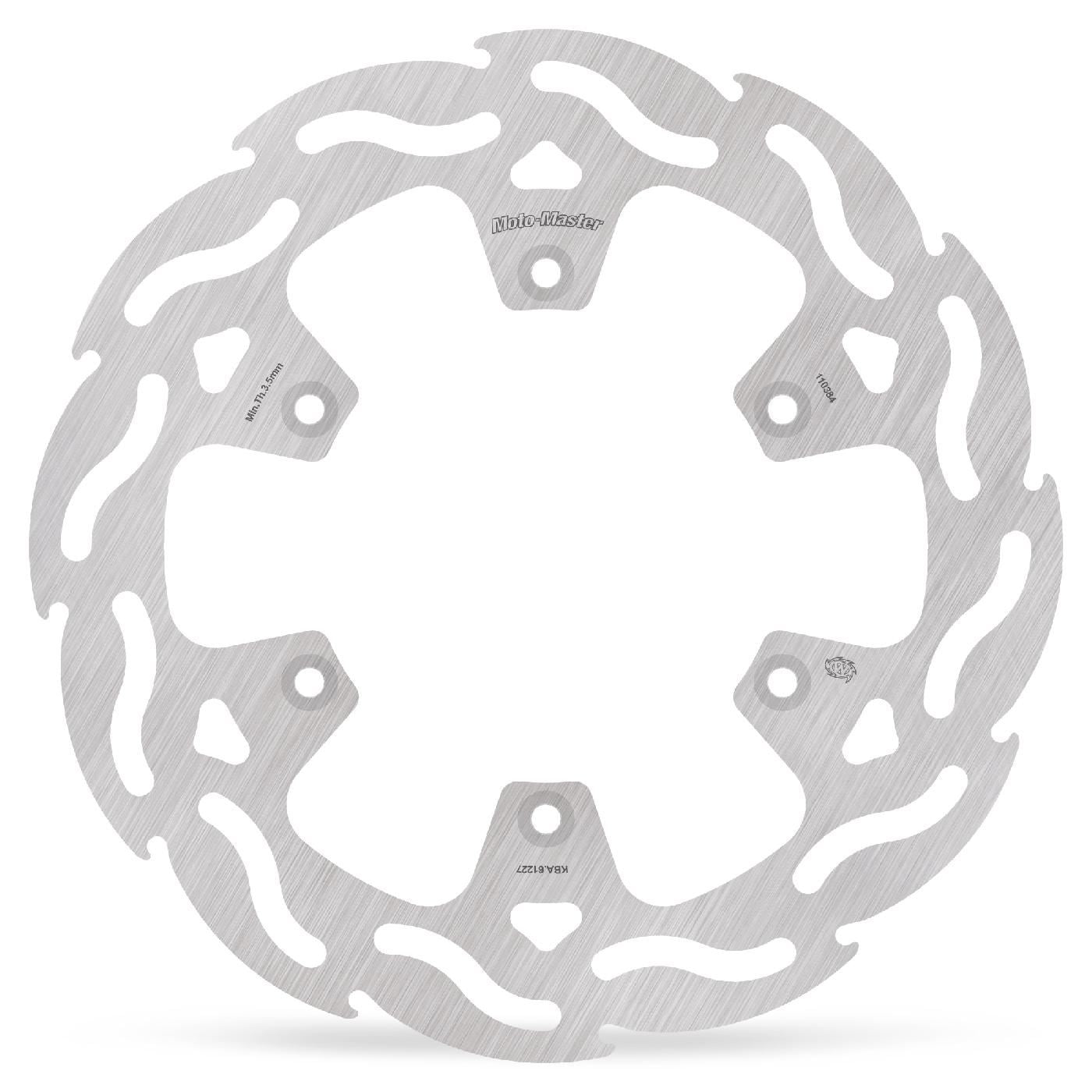 Moto-Master Flame Series Rotor Rear For Kawasaki KLX 300 R 1989-2007 110384