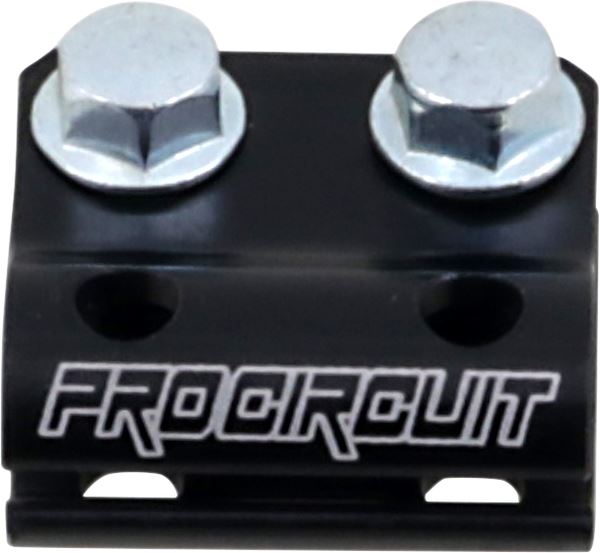 Pro Circuit Brake Hose Clamp For Yamaha YZ 65 2003-2026 Black Each PC4014-0001