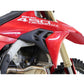 AXP Racing HDPE Radiatior Braces For Ducati DESMO 450 MX 2025-2026 Black AX1786