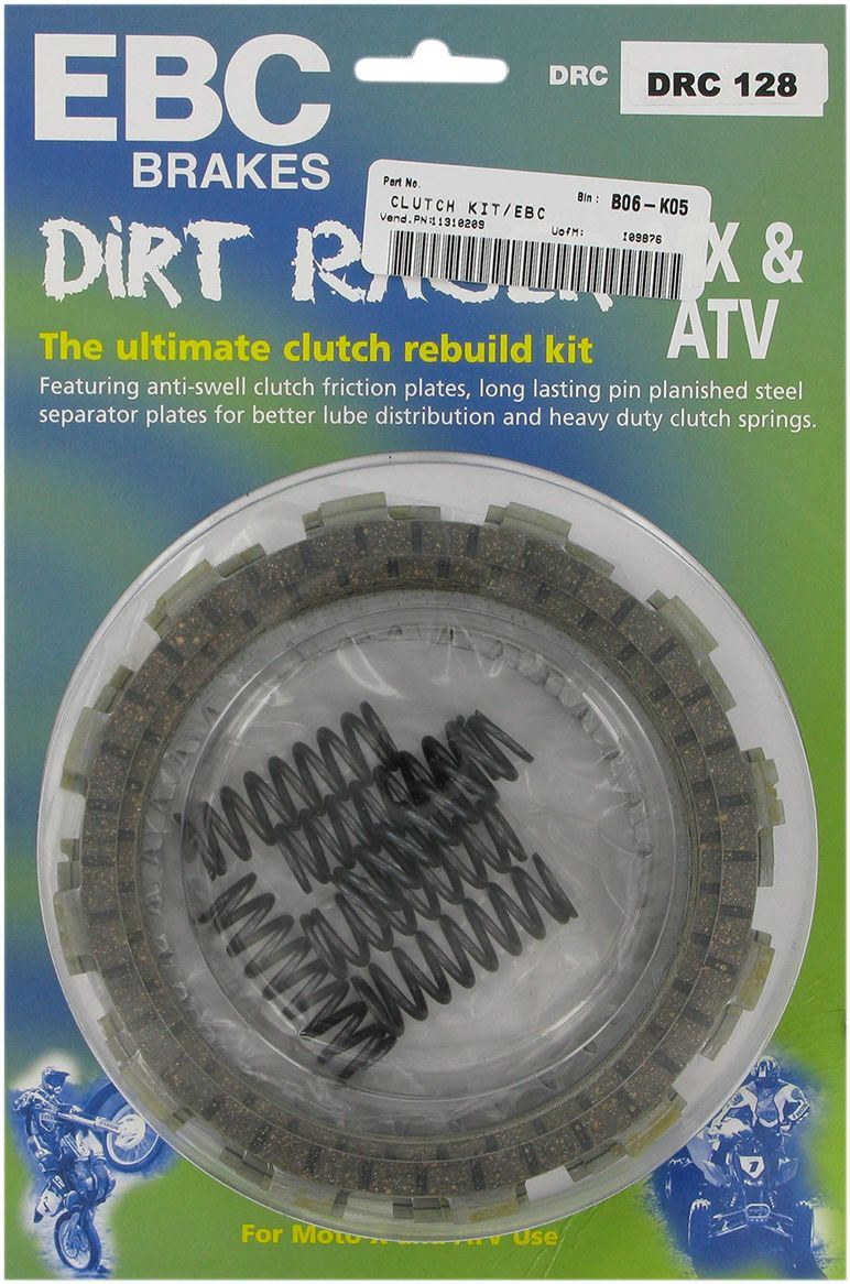 Ebc DRC Series Clutch Kit For Kawasaki KX 125 G 1988-1989 Kit DRC013